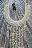 NEW Hand Crafted Balinese Shell Tribal Neck Piece - Primitive Shell Decor