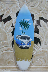 NEW Bali Handmade Air Brushed Surfboard Wall Decor 50cm - Bali Surfboard Sign