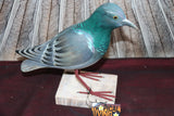 NEW Balinese Hand Carved & Crafted Wooden Pigeon Sculpture
