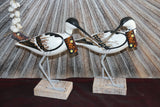 NEW Balinese Hand Carved & Crafted Wooden Bird Sculpture
