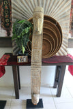 NEW Indonesian Hand Carved Primitive Wooden SeaHorse on Stand - TIMOR ART