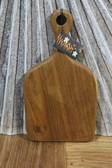 NEW Balinese Quality TEAK Wood Hand Crafted Platter - Bali Carved Tapas Platter