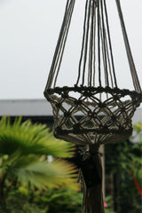 NEW Balinese Handmade Macrame Hanging Pot Holder M