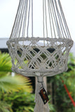 NEW Balinese Handmade Macrame Hanging Pot Holder L