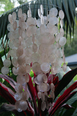 NEW Capiz Shell Mobile or Wind Chime or Pendant Light Shade 60cm