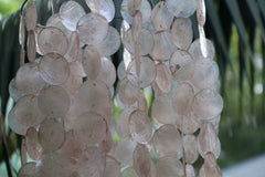 NEW Capiz Shell Mobile or Wind Chime or Pendant Light Shade 60cm