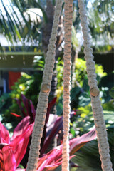 NEW Balinese Handmade Macrame Hanging Shelf / Pot Holder