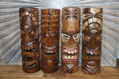 NEW Balinese Hand Crafted Tiki Bar / Polynesian TIKI MASK / TOTEM 50cm