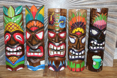 NEW Balinese Hand Crafted Tiki Bar / Polynesian TIKI MASK / TOTEM 50cm