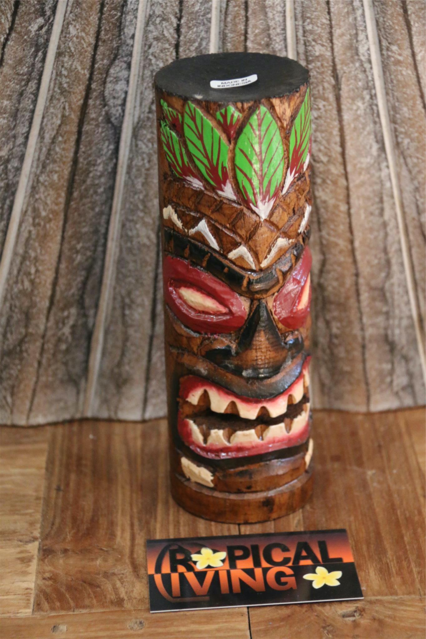 NEW Balinese Hand Crafted / Carved Tiki Bar / Polynesian TIKI TOTEM - 20cm