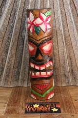 NEW Balinese Hand Crafted / Carved Tiki Bar / Polynesian TIKI TOTEM - 25CM