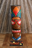 NEW Balinese Hand Crafted / Carved Tiki Bar / Polynesian TIKI TOTEM - 25CM