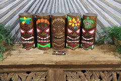 NEW Balinese Hand Crafted / Carved Tiki Bar / Polynesian TIKI TOTEM - 5 Styles