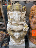 NEW Balinese Cast Concrete Ganesha 70cm tall - Stunning Bali Ganesha Statue