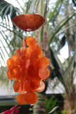NEW Balinese Capiz Shell Mobile / Wind Chime - Sound GREAT!!  Bali Chime