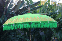 NEW Balinese 2m Single Ceremony Umbrella - Bali Umbrella - Balinese Garden Art