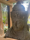 Balinese Greenstone Dewi Tara Statue or Water Feature - Bali Garden Statue