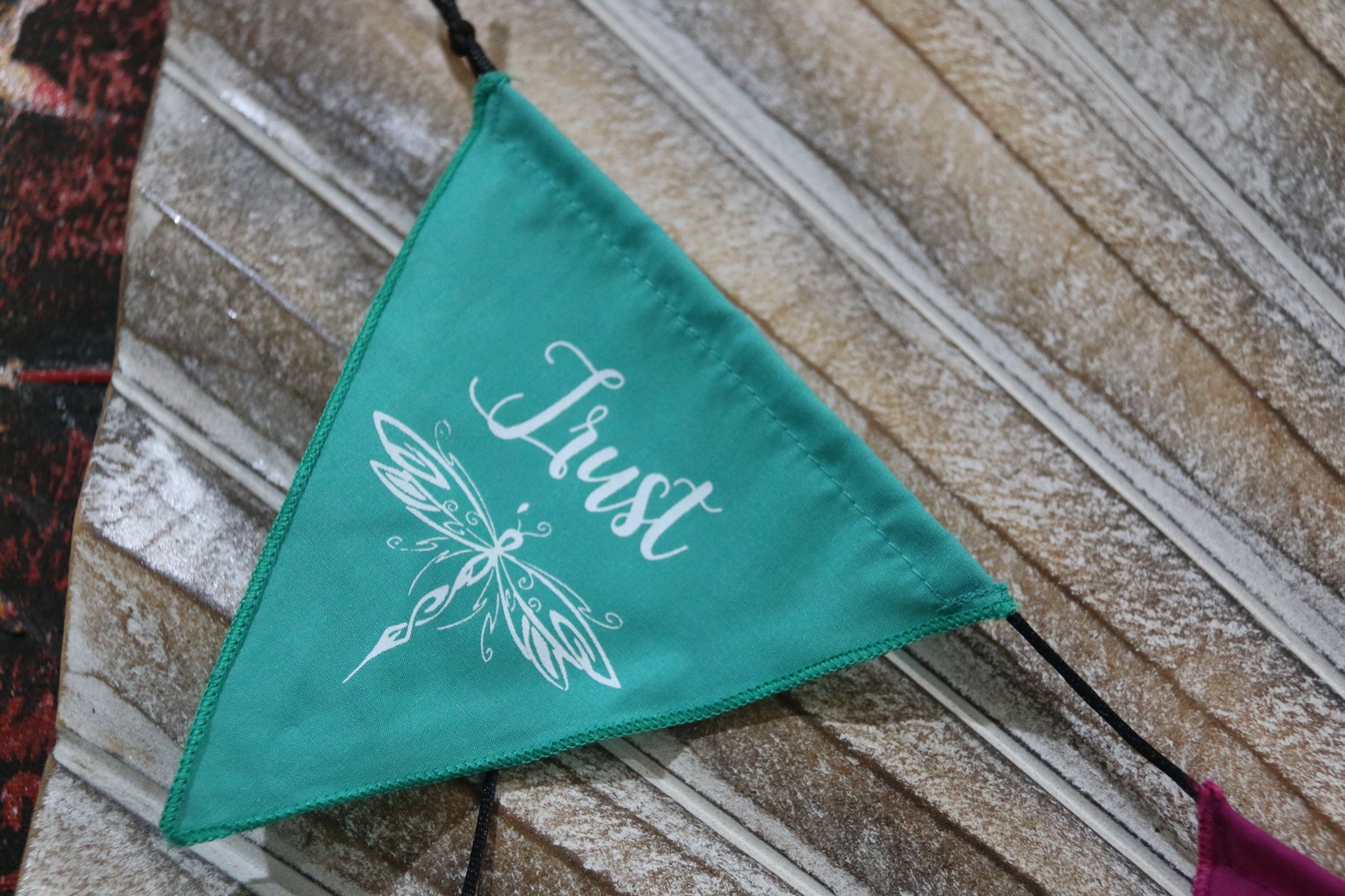 Small Balinese Affirmation / Prayer Flags - Small Bali Affirmation Bunting