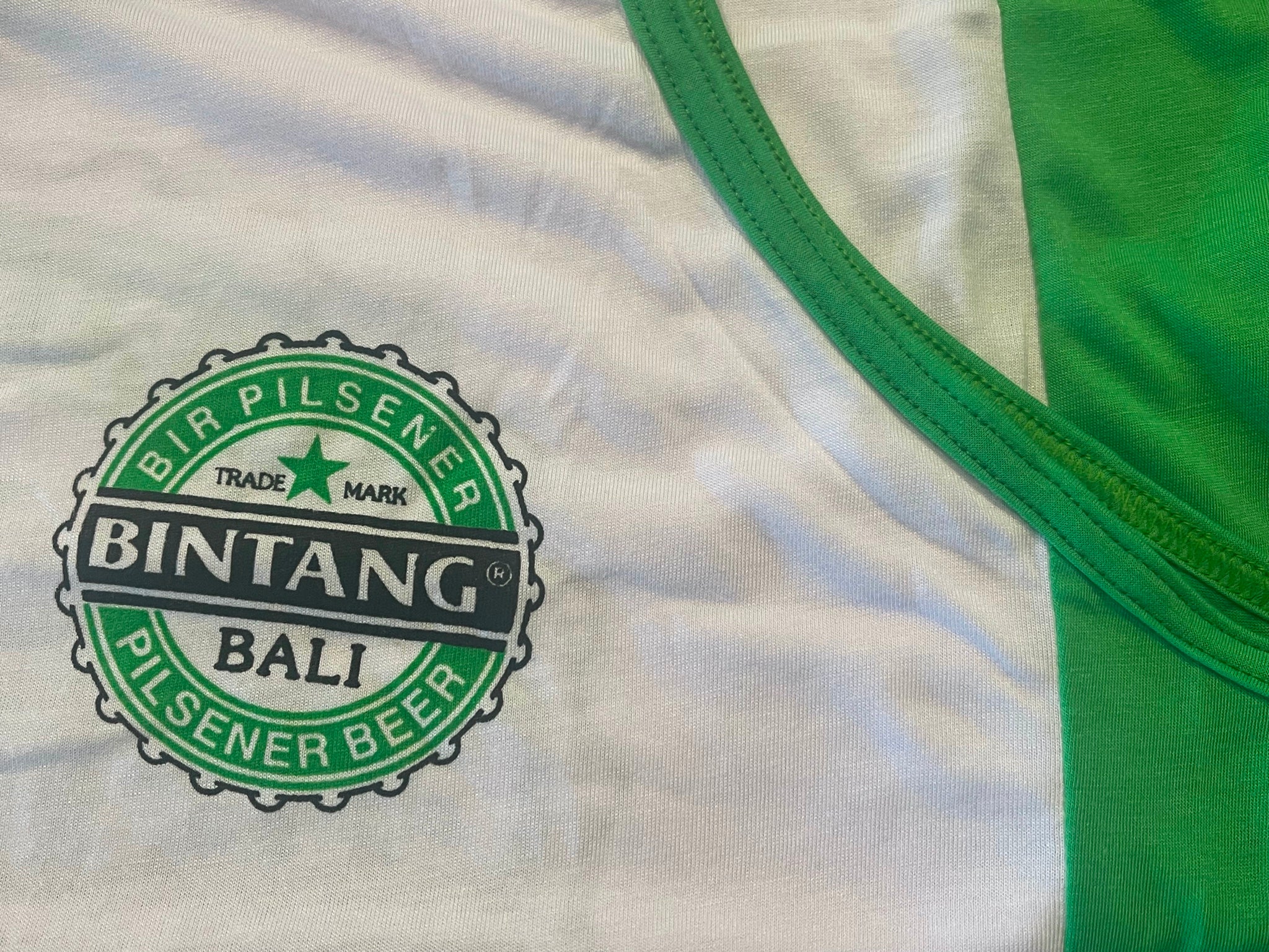 Bali Bintang Singlet - Balinese Bintang Beer Singlet - S Asst Colours Bintang