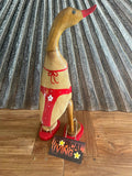 NEW Balinese Hand Carved Wooden M Bikini Duck - Bali Rice Paddy Duck - ASST