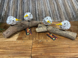 NEW Balinese Hand Carved & Crafted 2 Birds on Wood Sculpture - Bali Bird Art