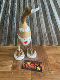 NEW Balinese Hand Carved Wooden S Bikini Duck - Bali Rice Paddy Duck - ASST