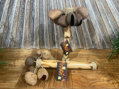 Hand Crafted Balinese Seed Pod Maraca - Bali Music Instrument - Maraca / Shaker