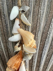 NEW BALINESE SHELL TASSEL - BALI SHELL HANGING DECOR - BOHO STYLE HOMEWARES