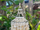 NEW Balinese Shell Hanging Decor or Mini Shell Pendant Light Shade - Bali Shells