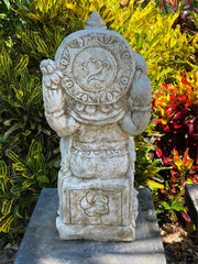 NEW Balinese Cast Concrete Ganesha Statue - Bali Ganesh Statue - Bali Garden Art