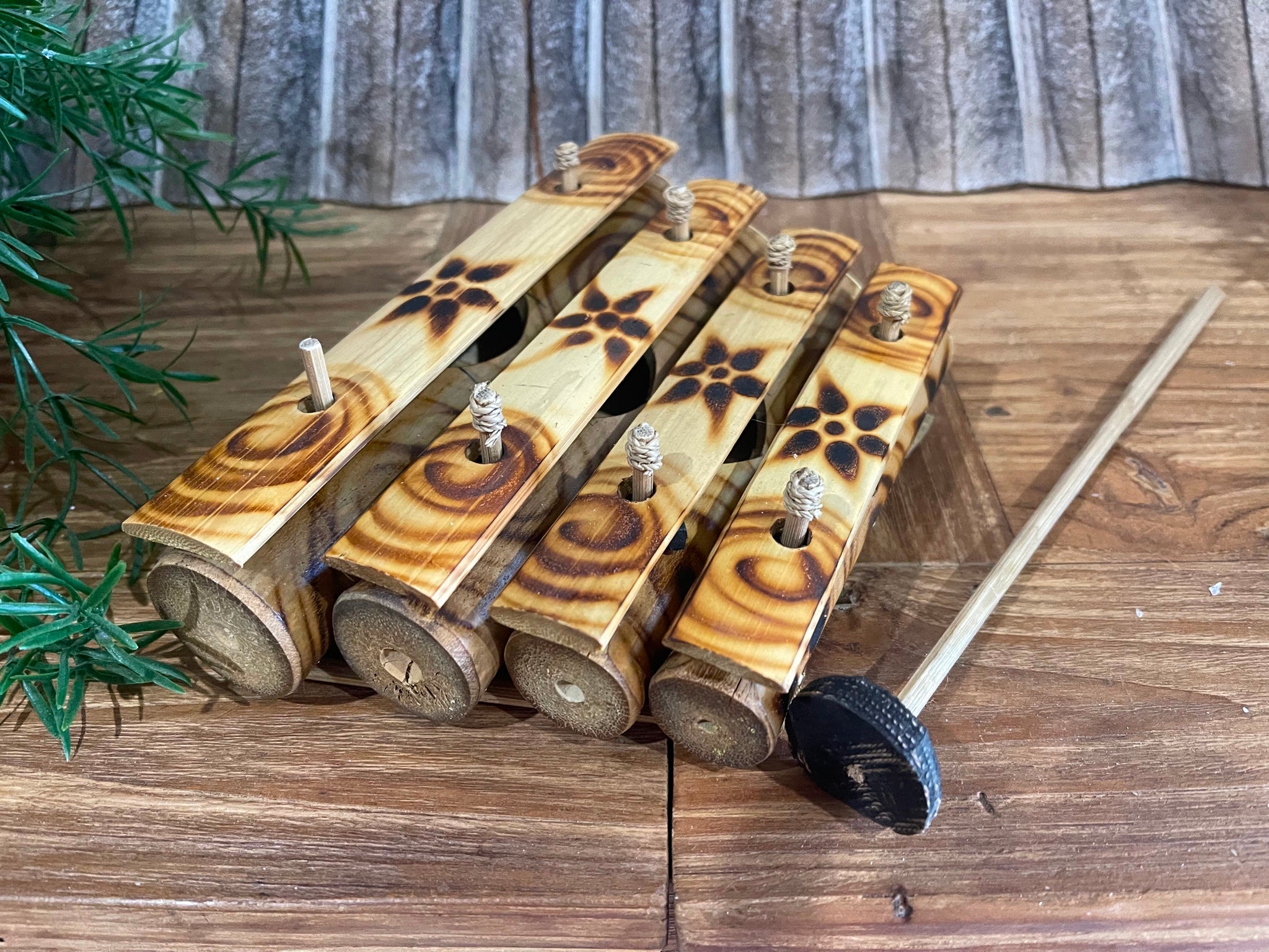 New Small Bali Bamboo Xylophone - Balinese Xylophone / Gamelan- Great Sound!