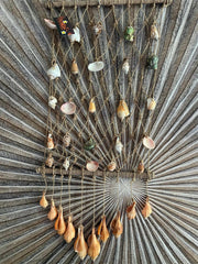 Balinese Shell Net Hanger / Wall Art - Bali Shell Hanging Wall Decor