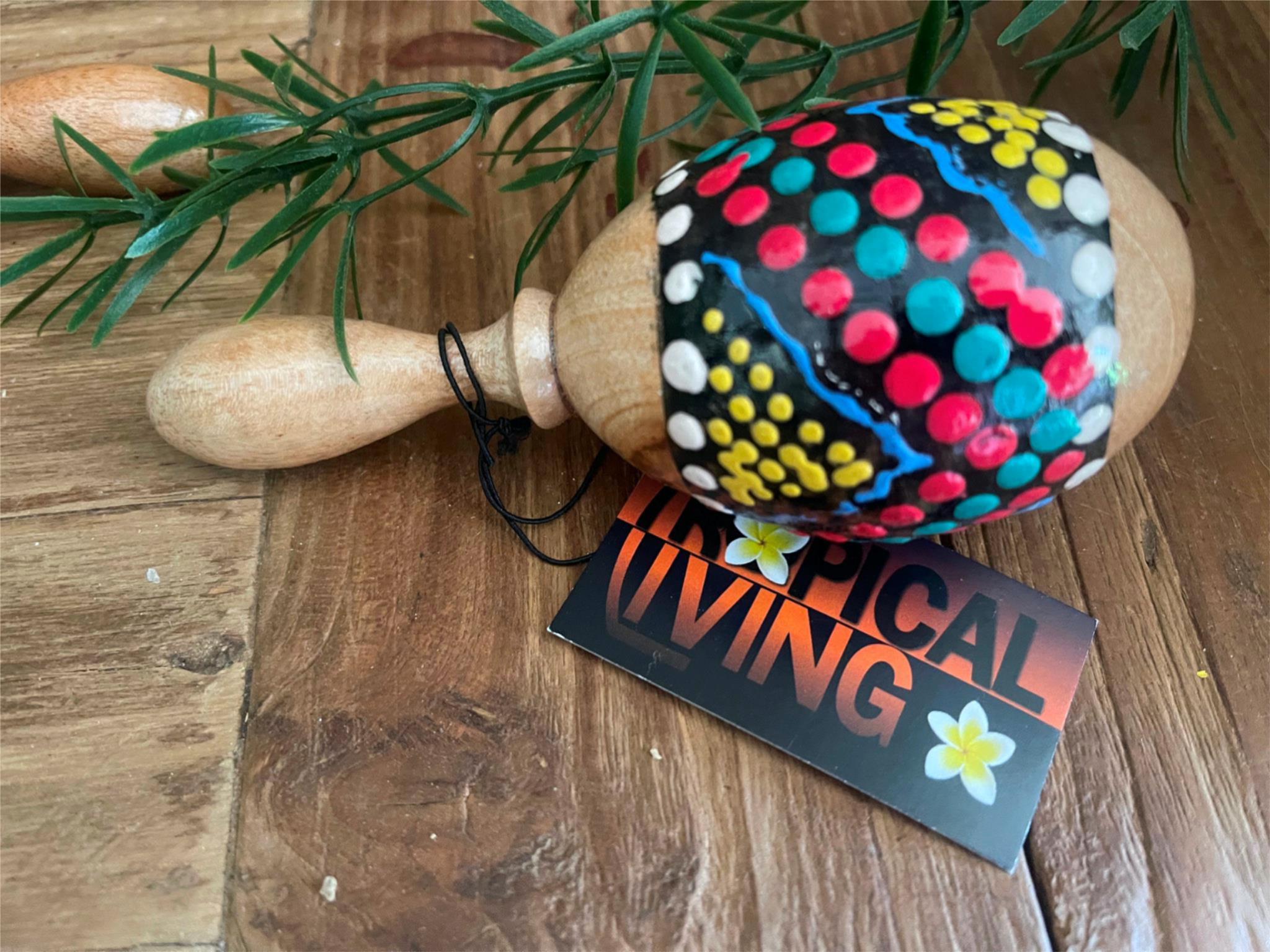 Brand New Hand Crafted Balinese Maraca - Bali Music Instrument - Maraca / Shaker