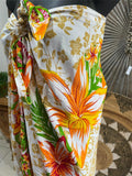 Bali Beach Mumu Sarong - Balinese Sarong Dress - Tie Up Tube Sarong S-XL