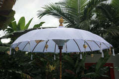 NEW Balinese 2m Single Ceremony Umbrella - Bali Umbrella - Balinese Garden Art