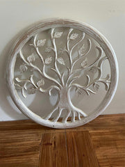 Balinese Hand Carved MDF TREE OF LIFE Wall Panel 40cm