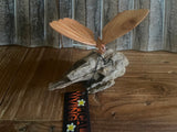 NEW Balinese Hand Carved & Crafted Suar Wood Dragonfly or Butterfly on wood