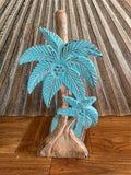 NEW Balinese Hand Crafted & Carved Palm Tree Paper Towel Holder - 3 Colours