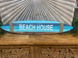 NEW Balinese Timber Surfboard BEACH HOUSE Sign