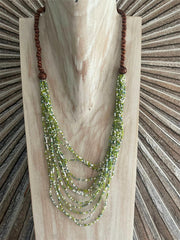 NEW Hand Crafted Balinese Bead Necklace - Balinese Jewellery