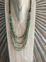 NEW Hand Crafted Balinese Bead Necklace - Balinese Jewellery