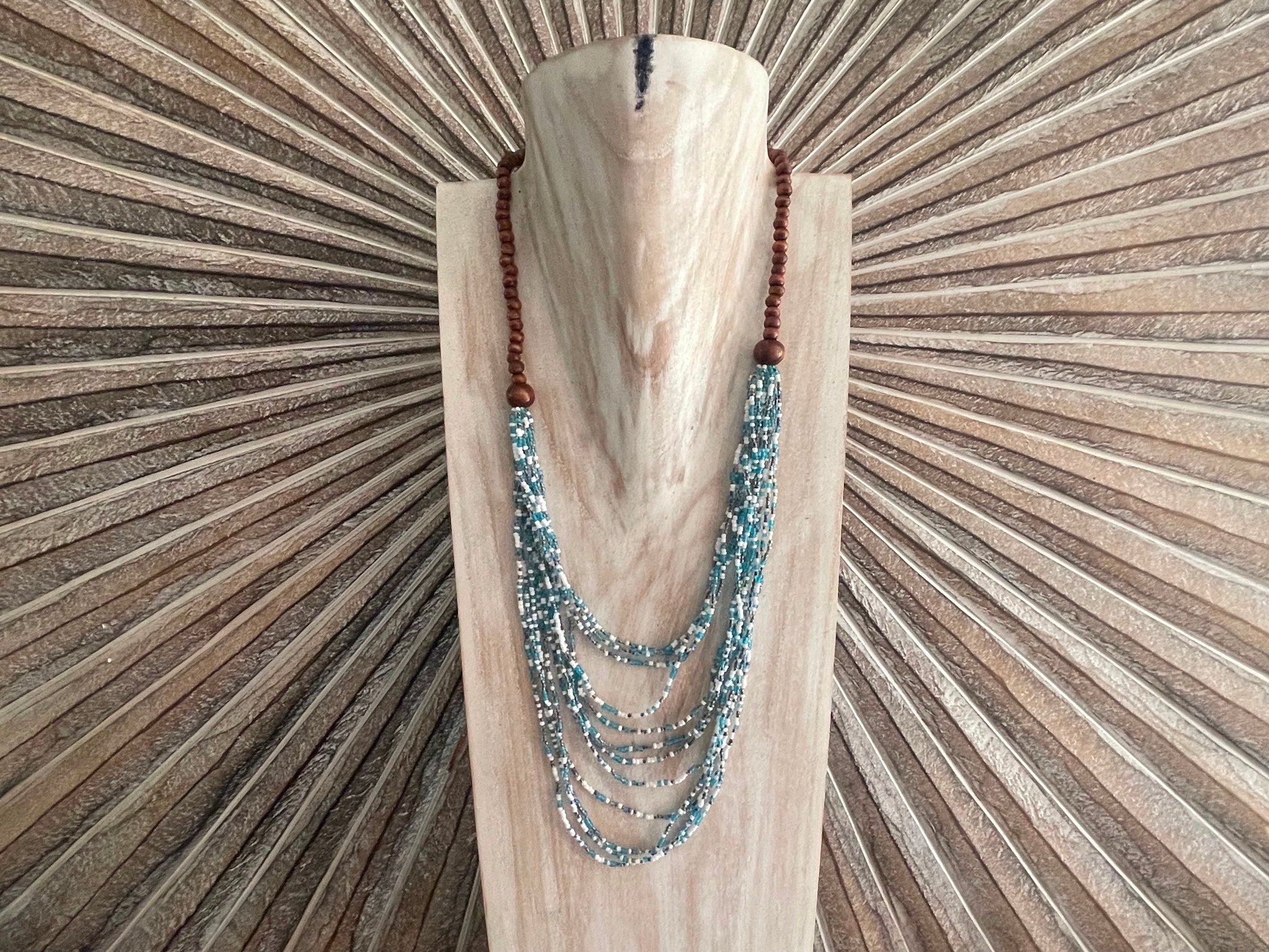 NEW Hand Crafted Balinese Bead Necklace - Balinese Jewellery