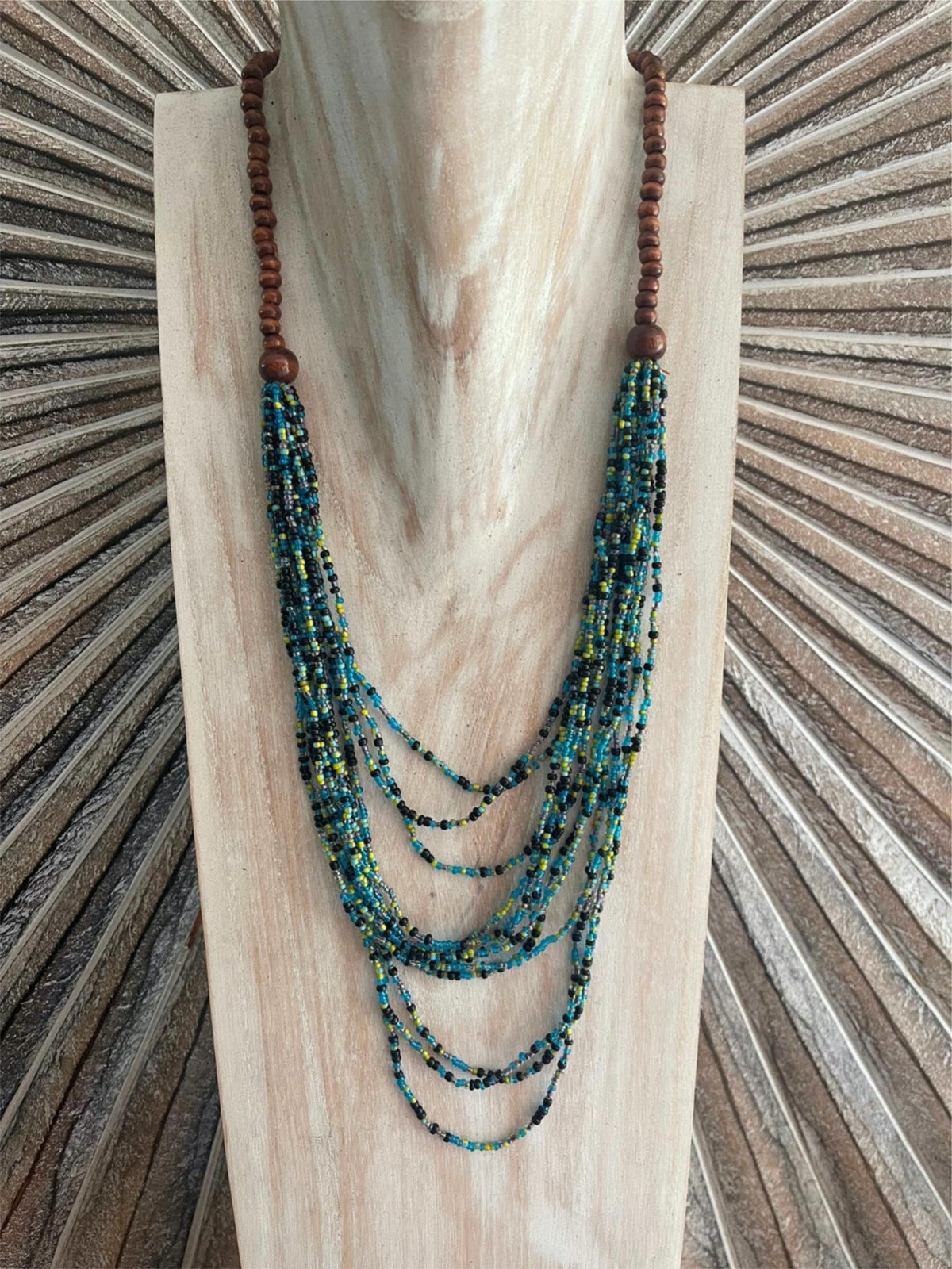 NEW Hand Crafted Balinese Bead Necklace - Balinese Jewellery