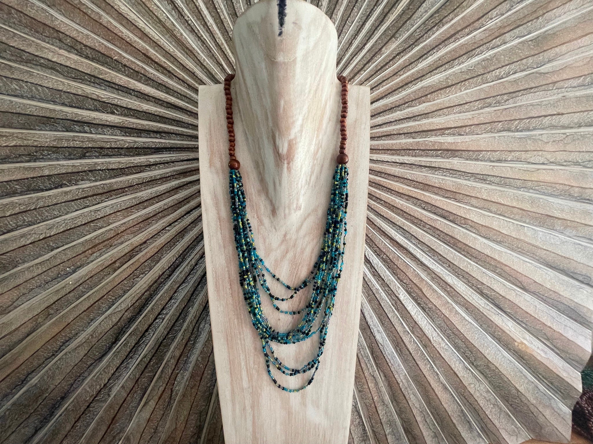 NEW Hand Crafted Balinese Bead Necklace - Balinese Jewellery