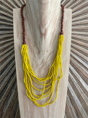 NEW Hand Crafted Balinese Bead Necklace - Balinese Jewellery