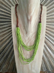 NEW Hand Crafted Balinese Bead Necklace - Balinese Jewellery