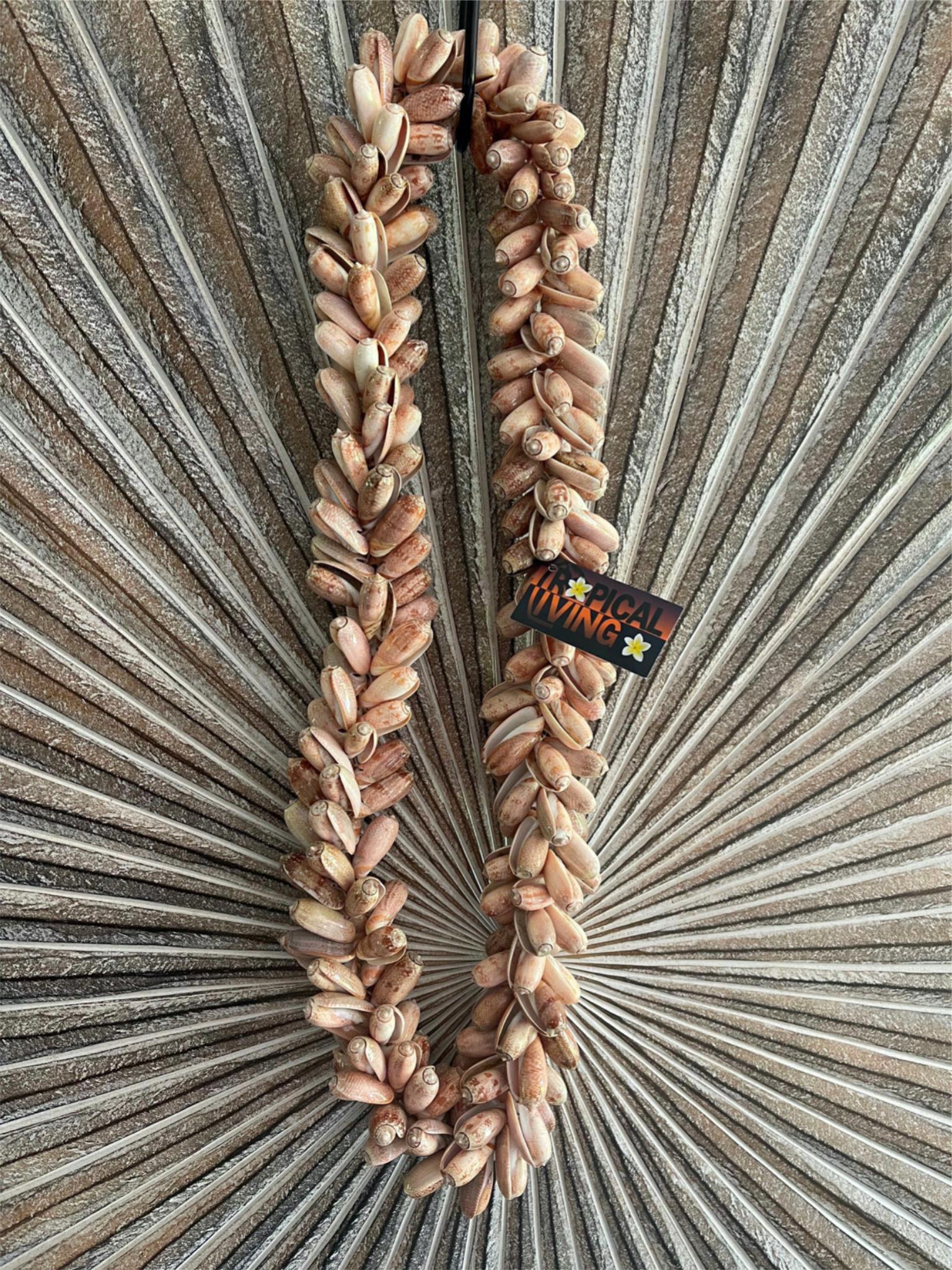 NEW Hand Crafted Balinese Shell Necklace or Garland - Large Bali Shell ...