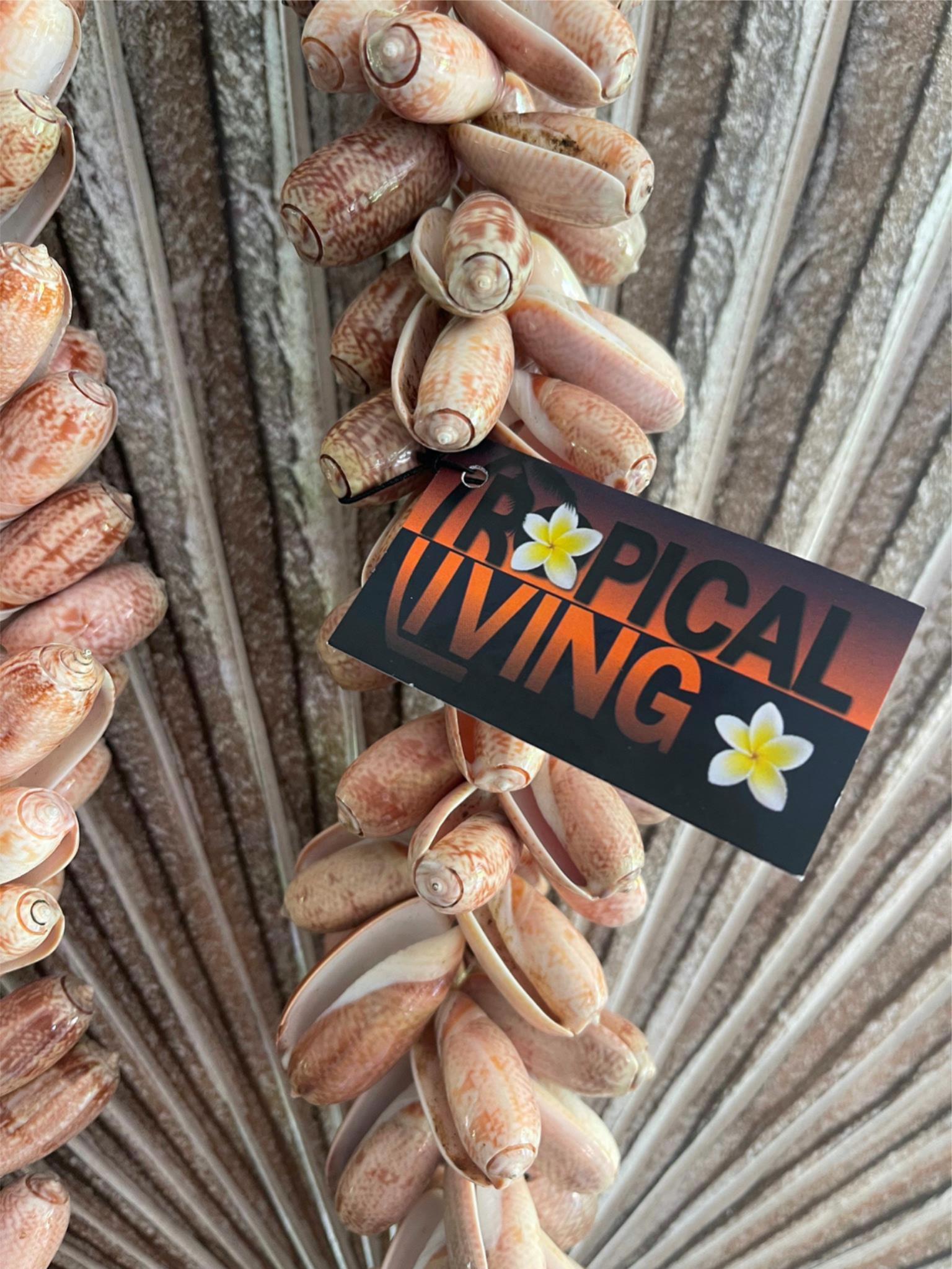 NEW Hand Crafted Balinese Shell Necklace or Garland - Large Bali Shell ...