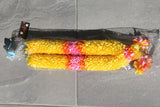 NEW Hand Made Balinese Garland ( Hindu Jai Mala ) Assorted 50cm Yellow tones...