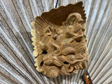 Balinese Hand Carved Barong Mask - Traditional Bali Mask Wall Art - Boma Mask